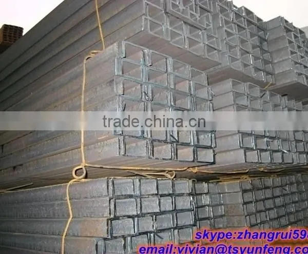 JIS Standard Hot Rolled Channel Steel, Carbon Mild Structural Steel u Channel photo-3
