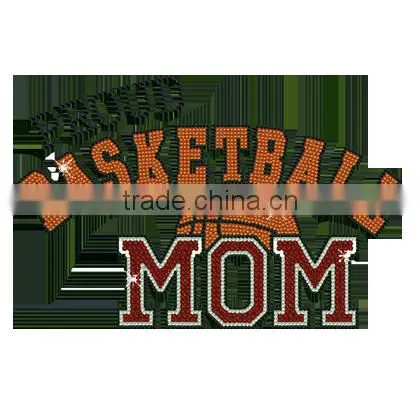 Heat Transfer Label Basketball Printing Rhinestone Motif photo-2