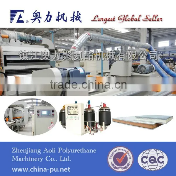 Discontinuous PU Sandwich Panel Line photo-6