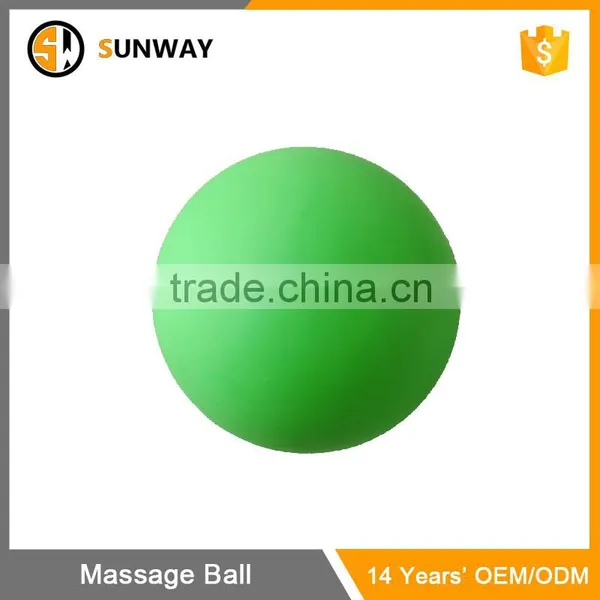 Custom Logo Silicone Body Foot Rubber Lacrosse Ball Peanut Massage Ball photo-5