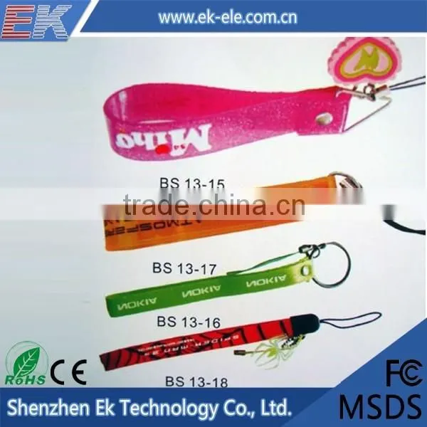 2015 Promotional Key Chain/ Custom Fashion Silicone Key Chain