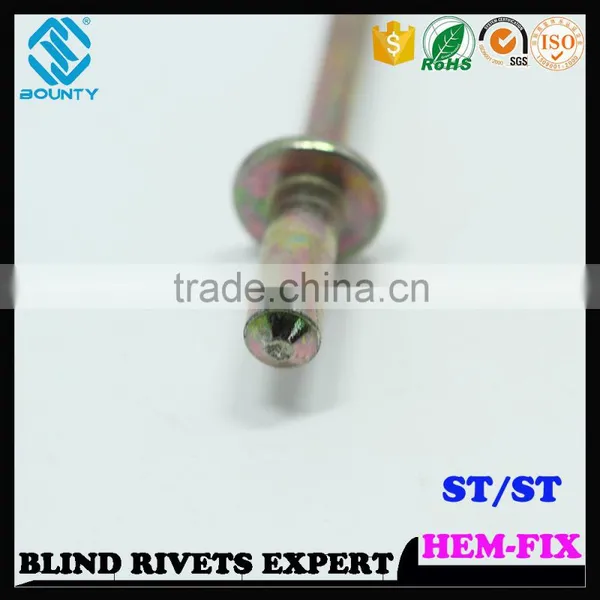 HIGH QUALITY HOT SELLING FACTORY HIGH SHEAR STRENGTH HEM TYPE POP RIVETS photo-2