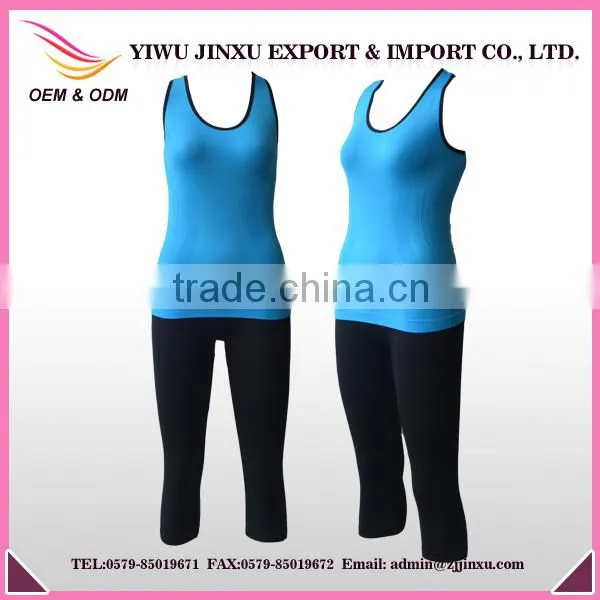 Factory OEM Custom Good Quality Stretchy Women Gym Yoga Wear