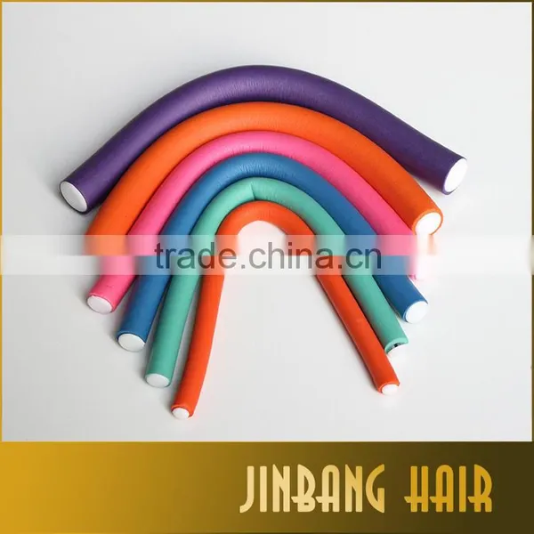 2016 New Products Wholesales Flexi Rods Magic Hair Roller Hair Sponge Twist Soft Magic Styling Accessories Foam Bendy Rollers photo-6