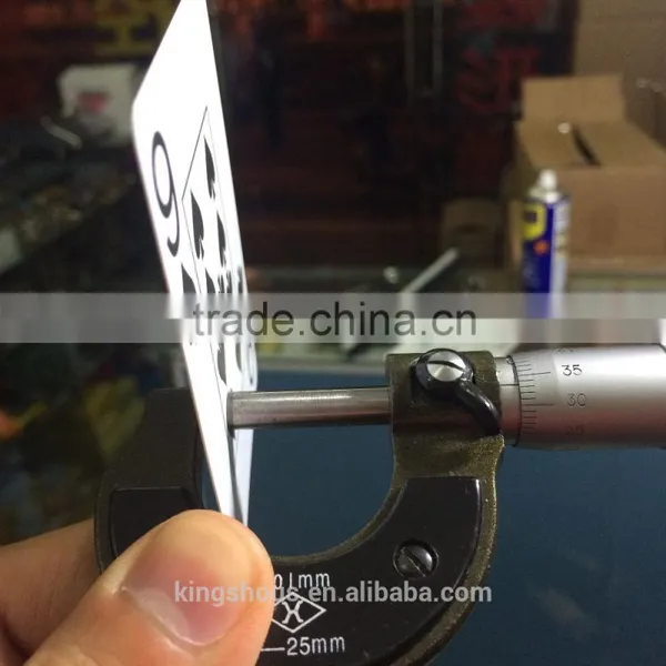 High End Plastic Playing Cards Thickness With Custom Logo photo-2