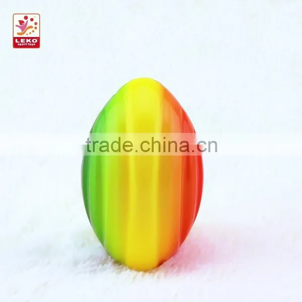 Rainbow Series PU Soft Foam Football for Rugby Sports photo-2