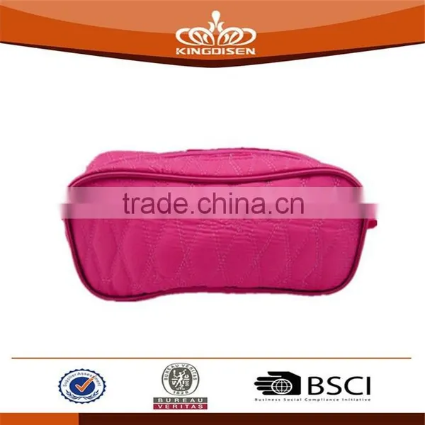 Pink Lovely Girl Garment Fabric Pencil Case photo-2