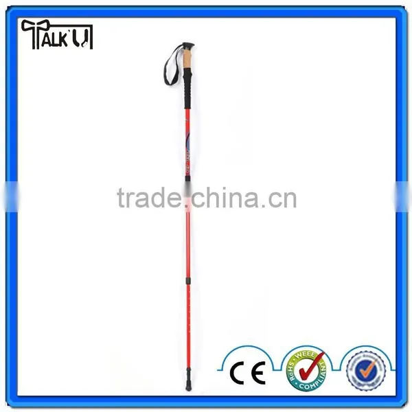 Trekking Pole Hiking Sticks Walking Poles Alpenstock Adjustable Anti-Shock NEW Design
