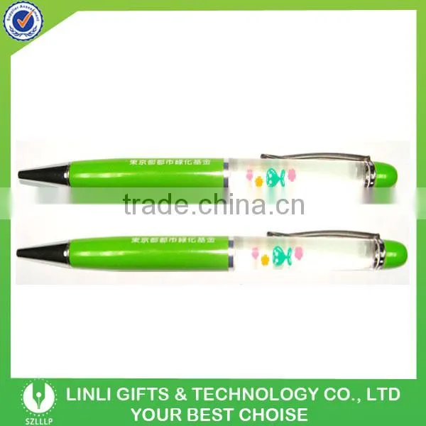 Fashionable 3D Floater Liquid Ballpoint Pen photo-2