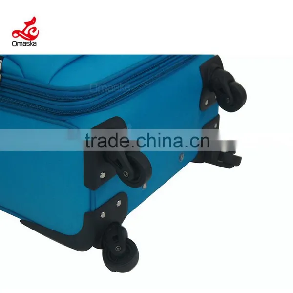 Business Travel Like King New Style Big Handle Soft Nylon Eva Leaves Luggage photo-5