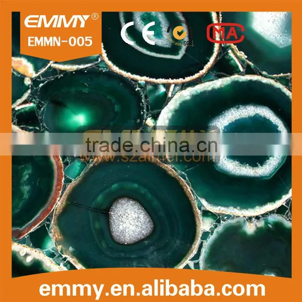 Online Selling Translucidus Gemstone Agate Mosaic Maket Agate Alices Gem Tile photo-5