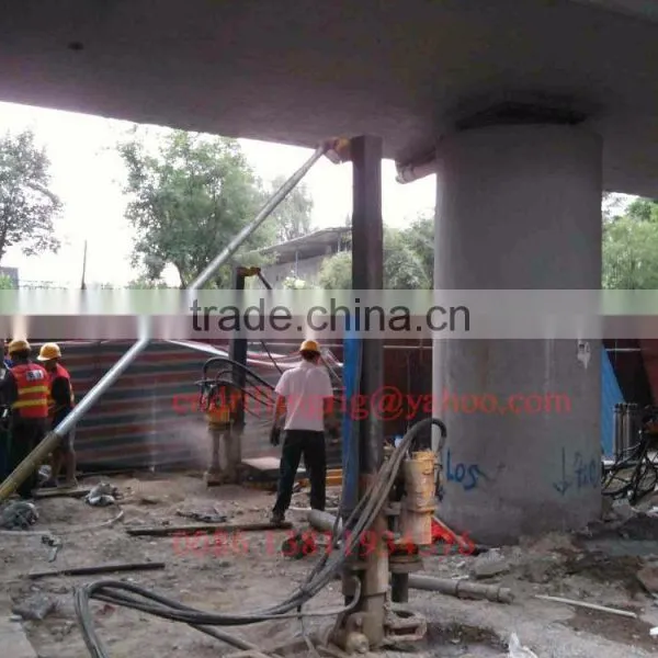 AK80 Portable Slope Engineering Anchor Drilling Rig With 80m Drilling Depth 200mm Diameter Capacity photo-2