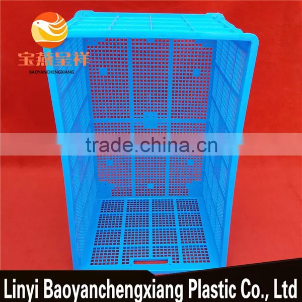 1035x678x540mm Plastic Vegetable Basket for Transportation With Wheels photo-5