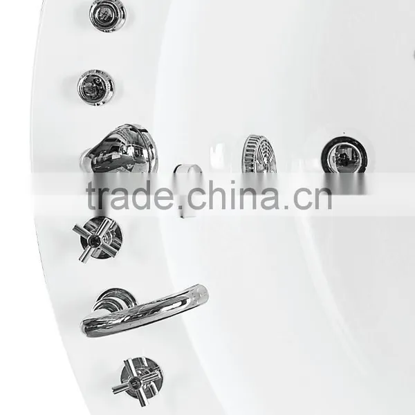 2016 Round Portable Bathtub Free Standing Tub for 2 Persons Q409 photo-3