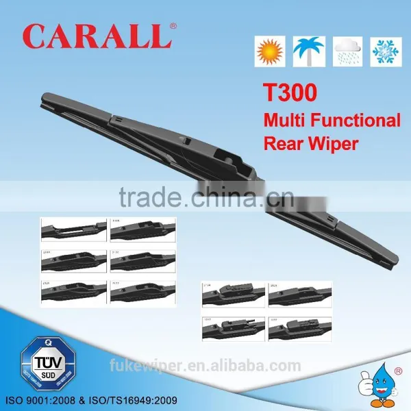Multi Functional Rear Wiper Befitting Common Wiper Arms and for All Seasons
