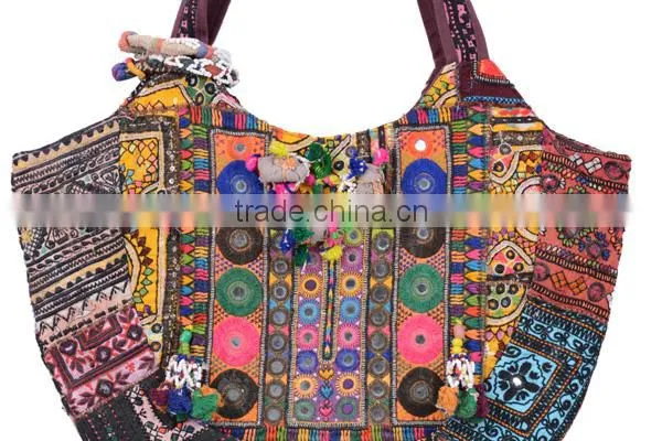 Girls Shoulder Bags Handmade Vintage Ladies Bag photo-2