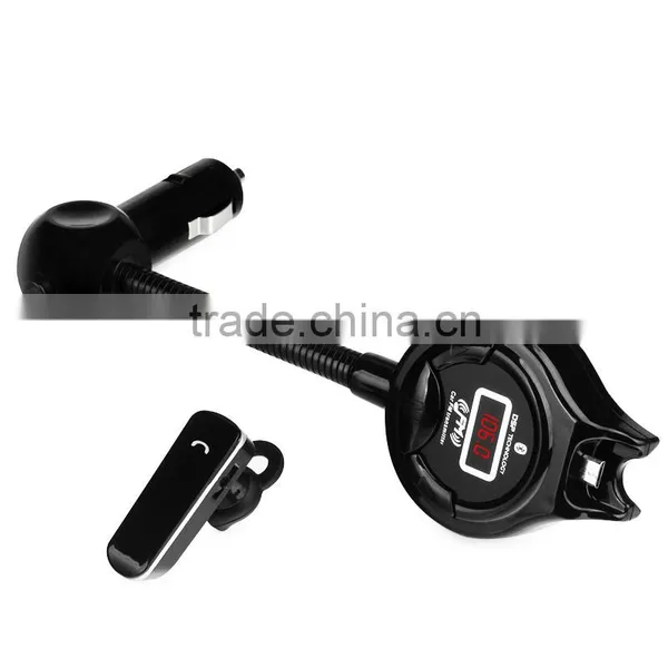 Bluetooth Car Kit With Detachable Earphone photo-2