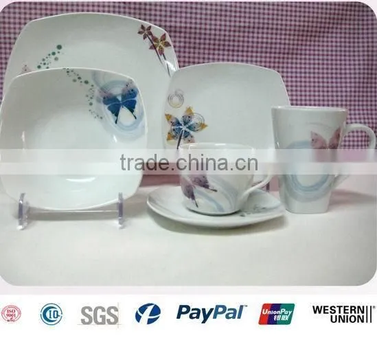 PASS TEST Brand Names of Dinner Sets, Germany Dinner Set Porcelain, Square Dinner Set photo-4