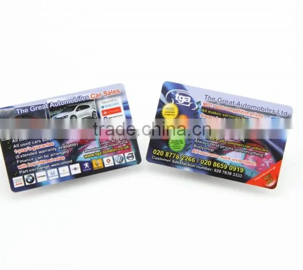 2016 Factory Credit Card Size Personalize Plastic Pvc Cards photo-4