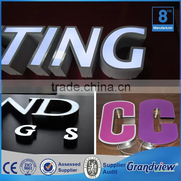 LED Illuminated Advertising Acrylic Building Sign Letter photo-4