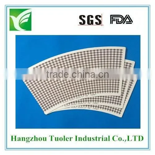 Single Side PE Coated Silicon Paper Cup Fan for Cup photo-3
