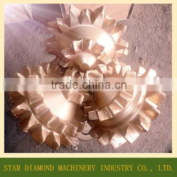 9-7/8" Tri Cone Bits, 251mm Milled Tooth Tricone Bits, Soft Rock Drill Bits photo-2