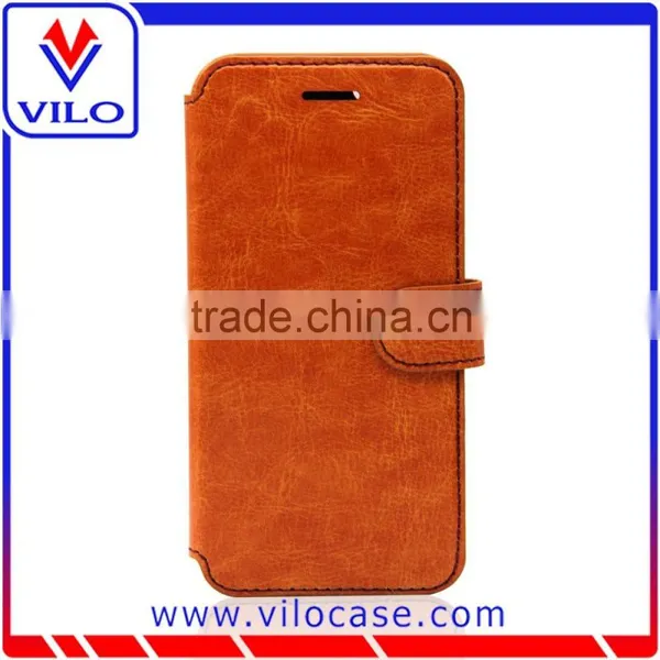 Premium Wallet PU Leather Flip Cover Case For IPhone 6 photo-2