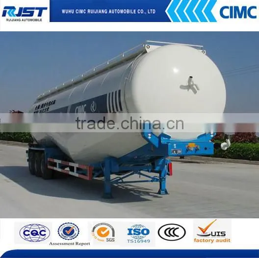 Tri- Axle V-type Silo Cement Trailer, Bulk Cement Tanker Trailer,bulk Powder Tanker Trailers photo-2