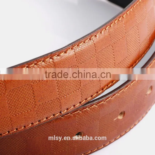 Men Leather Belts With Removable Buckles Men Belt Buckles Automatic Buckle Leather Belt photo-5