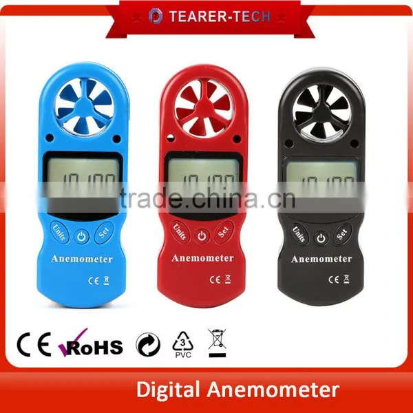 Calibration Function Portable Digital Anemometer Handheld LCD Electronic Wind Speed Air Volume Measuring Meter Backlight photo-5