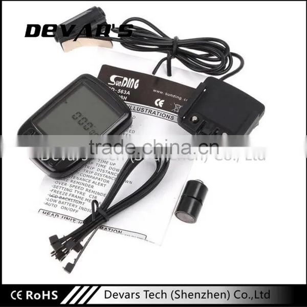 Multifunctional Display in Both Chinese and English Waterproof Full-screen Luminous Bike Spec photo-3