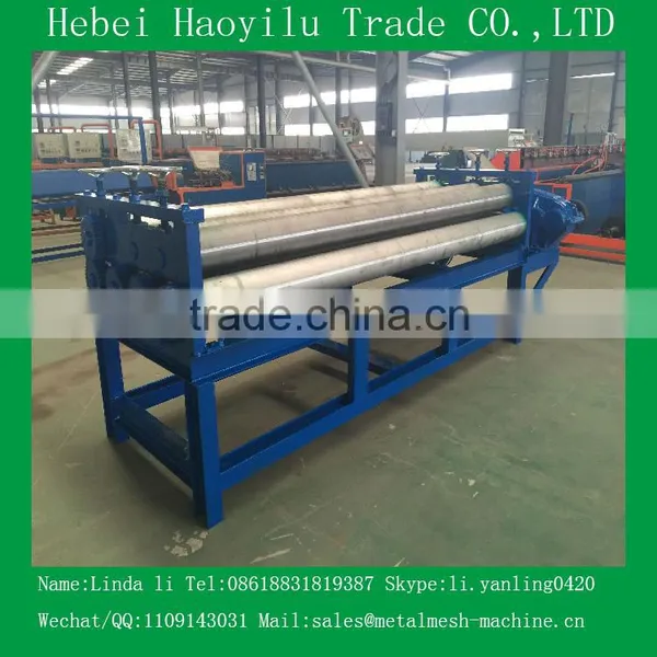 Automatic Expanded Metal Mesh Flatting Machine Factory photo-5