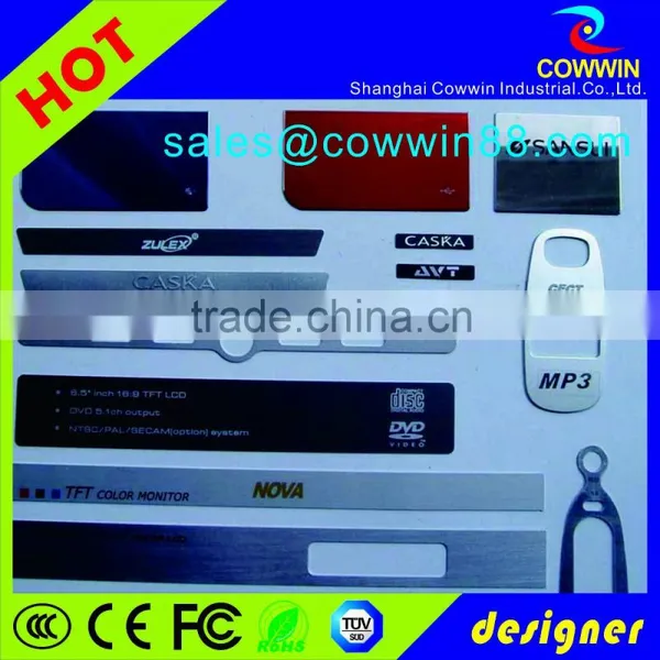 Hot Wholesale Die Casting Zinc Alloy Car Nameplate photo-5