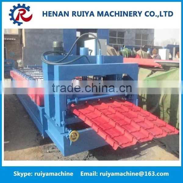 Good Quality Colored Steel Roll Forming Machine/ Glazed Roof Tile Making Machine/Steel Glazed Roof Tile Making Machine Quality Choice