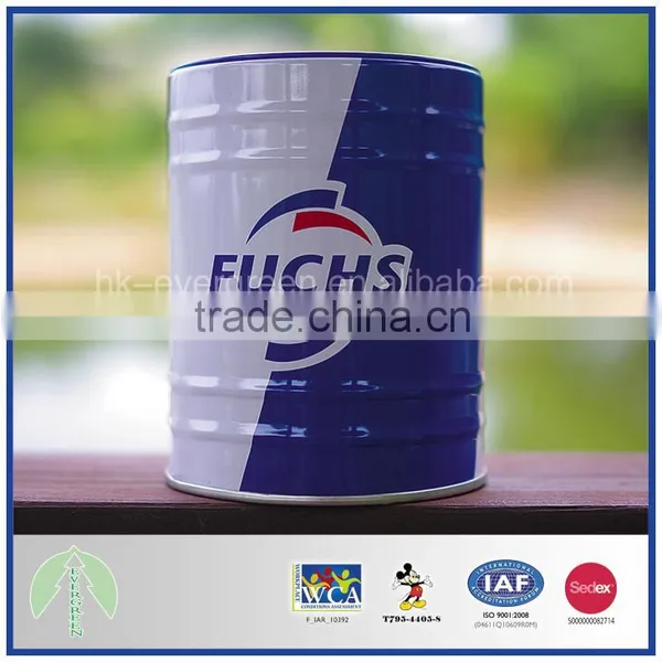 Round Tin Box With Lift-off Lid for Chemistry for Chemical Tank photo-2
