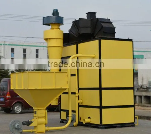 Safety Device Provided Rice Hull Biomass Burner From Anhui