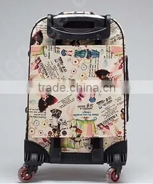 Soft 4 Wheels Cheap Trolley Luggage photo-5