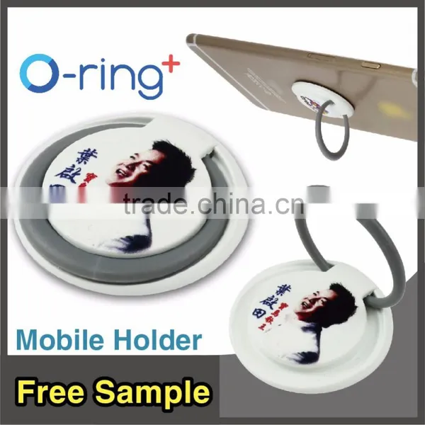 O-ring+ Cheap Plastic FInger Ring Holder Ring Stand for Mobile Phone photo-3