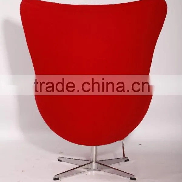 China Manufacturer High Quality Fabric Egg Chair and Ottoman photo-4