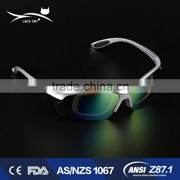 China Manufacturer Export Quality Formal Custom Printing Riding Glasses Sunglasses
