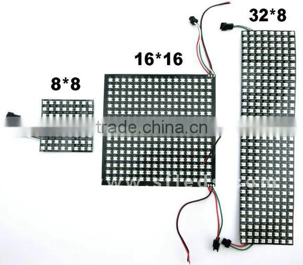 Led Matrix 8x8 ,DC5V APA102/ws2812b Full Color Micro Led Dot Matrix Display Screen photo-2
