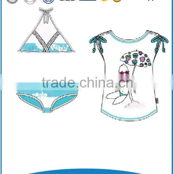 Girl Baby Clothes /high Qulity Baby Swimwear Customized photo-3
