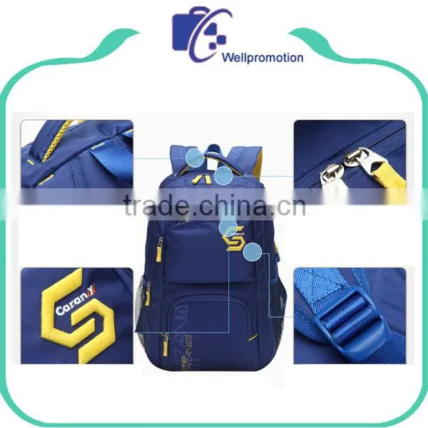 Multifunctional School Backpack Bag / Polyester Computer Laptop Backpack With Double Zipper Supplier's Choice photo-2