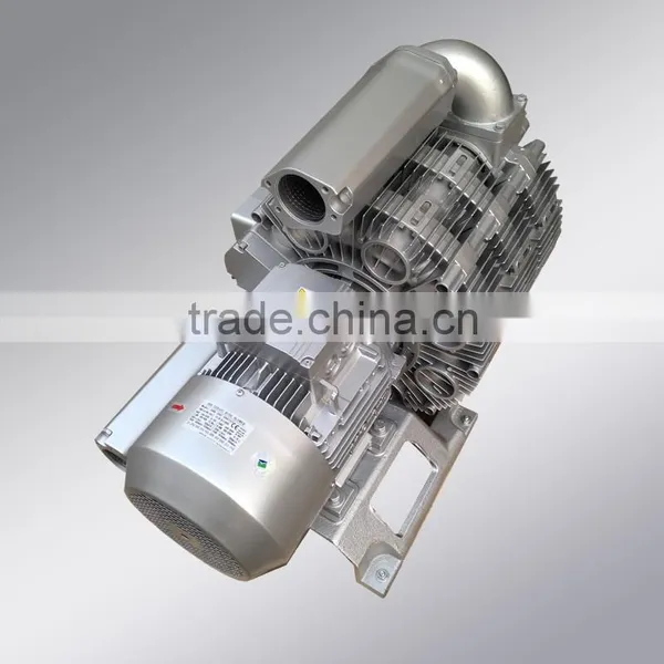 Wastewater Treatment Using 3RB 3 Stages 6.3KW Vacuum Blower