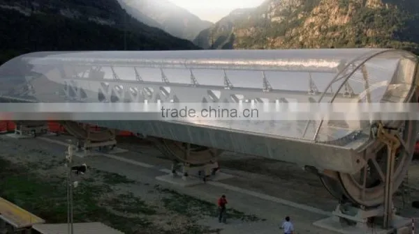 Tensile Fabric Architecture Inflation Roof for ETFE Solar Panels photo-3
