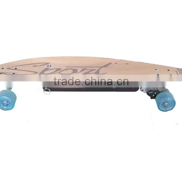 4 Wheel Electric Skateboard With Brushless Motor CE And Rosh Certificate