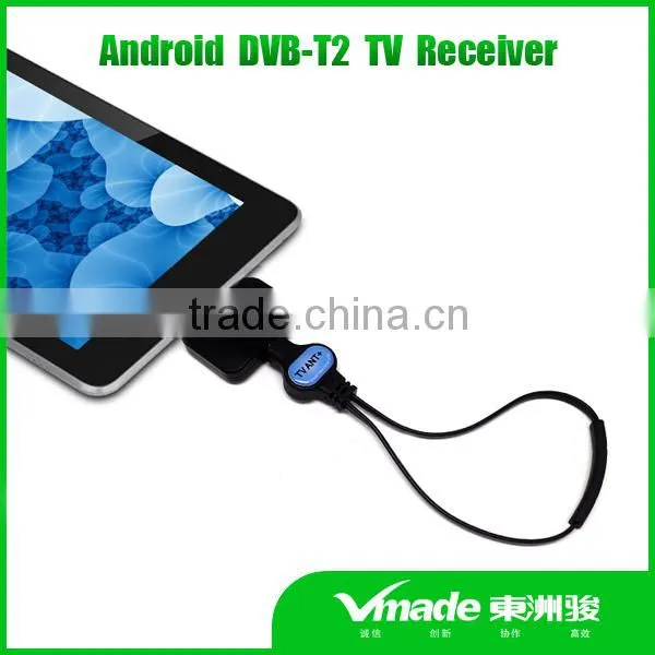 Mini Portable Decoder tv Receiver Dvb t2 Pad tv Tuner for Android Phone