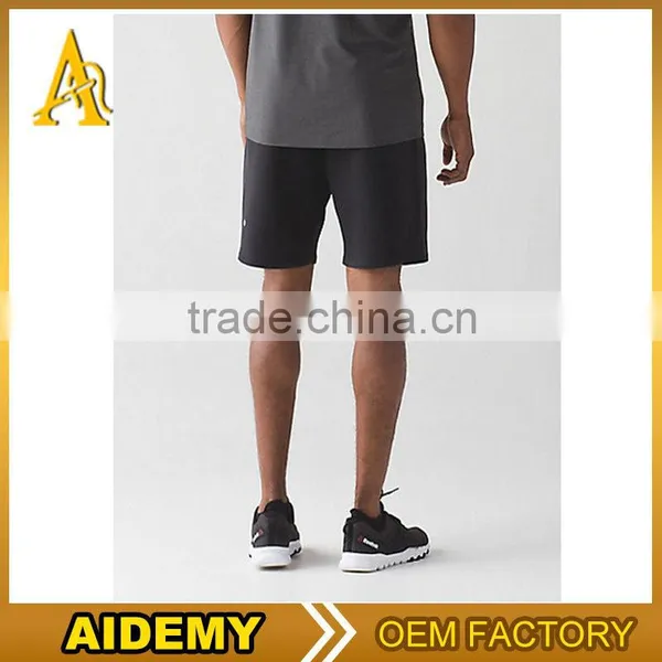 OEM Wholesale Custom Polyester Stripe Blue Gym Casual Man Swim Shorts photo-4