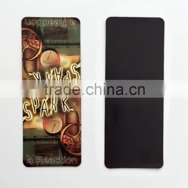 Bulk Pack Beautiful Design PVC Magnetic Bookmark High Quality Promotional Soft Magnetic Bookmarks photo-5