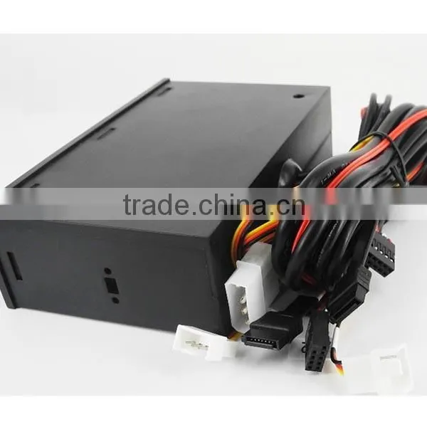 5.25inch USB 2.0 Media Dashboard Multi-Functional Panel for USB MMC SD SATA Card Reader 525A photo-5